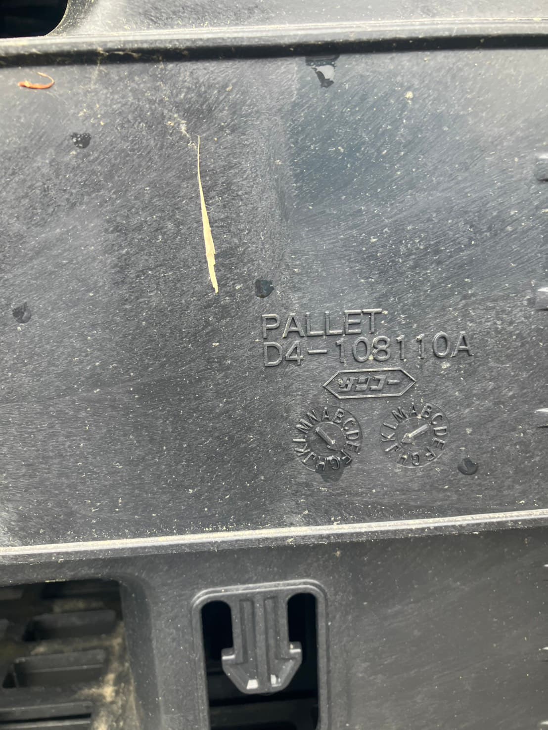 中古 プラスチックパレット 画像1